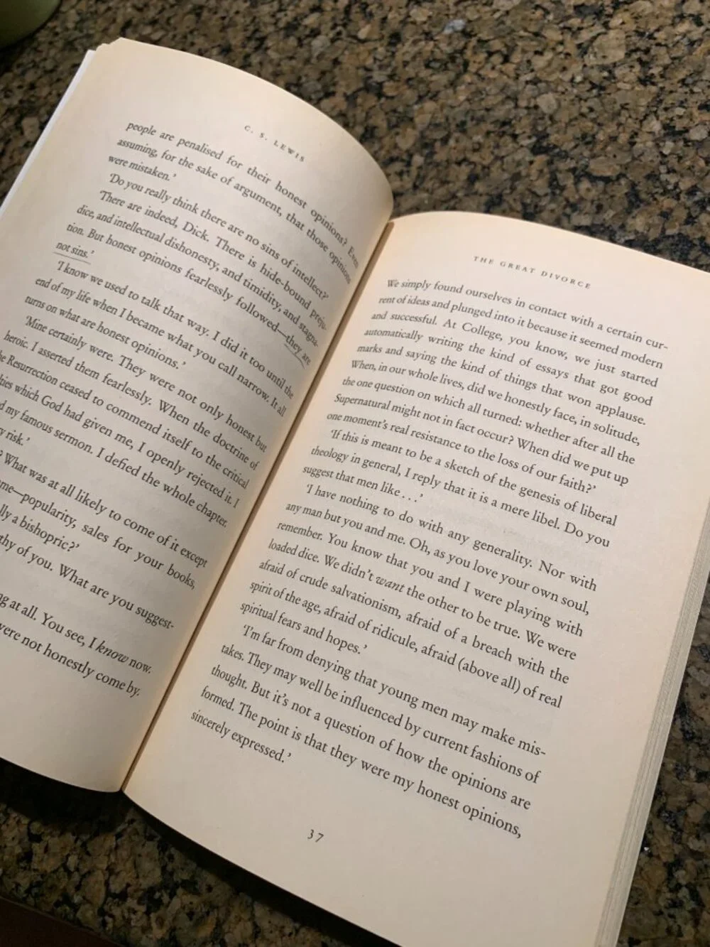 The Great Divorce C. S. Lewis Paperback Book